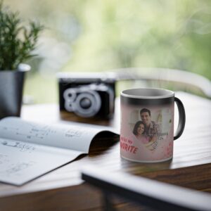Magic Mug: Personalized Photo Coffee Mug, You're My Favorite Gift, Custom Mug for Couples, Anniversary Present, Photo Upload Mug